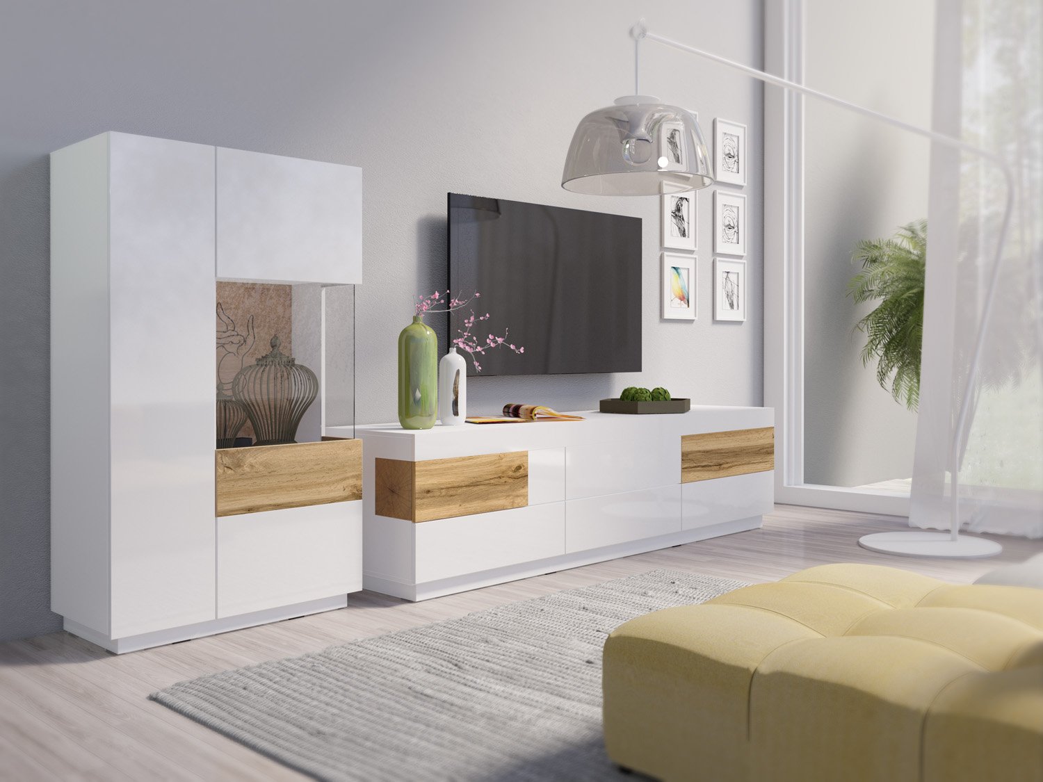 Silke 44 Display Cabinet 