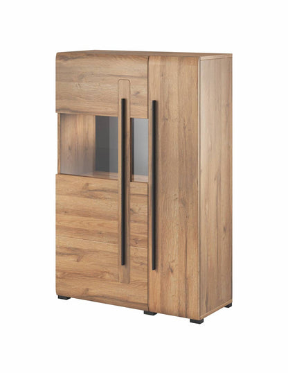 Tulsa 42 Display Sideboard Cabinet White Gloss
