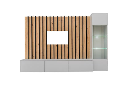 Verti Entertainment Unit pearl grey