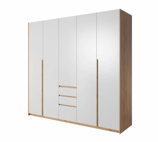 Xelo Hinged Door Wardrobe 225cm white