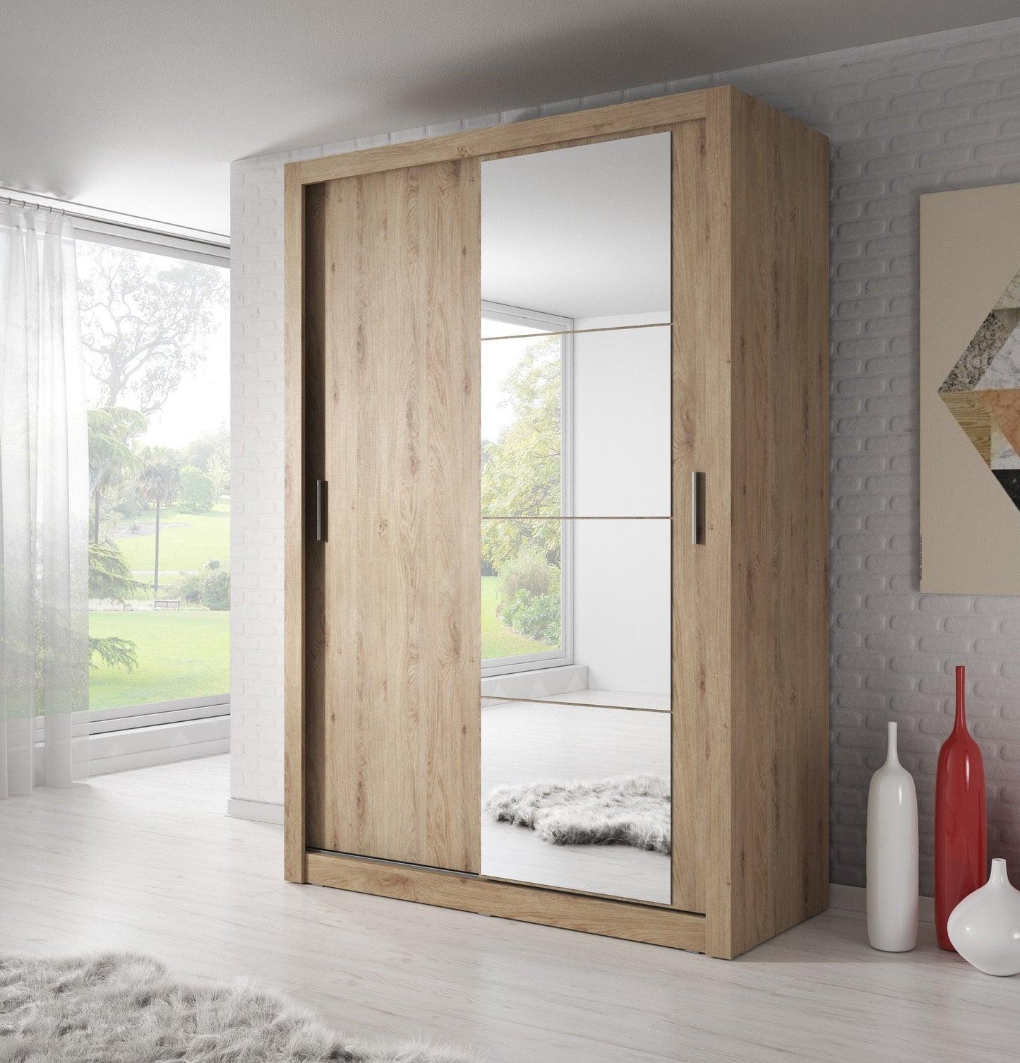 Arti 6 - 2 Sliding Door Wardrobe 120cm