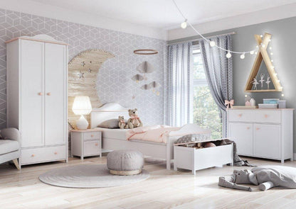 Luna LN-01 Wardrobe White Matt
