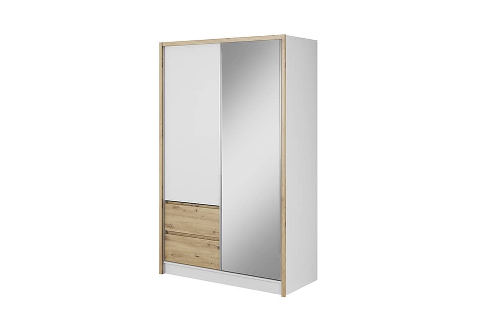 Sara Sliding Door Wardrobe 134cm