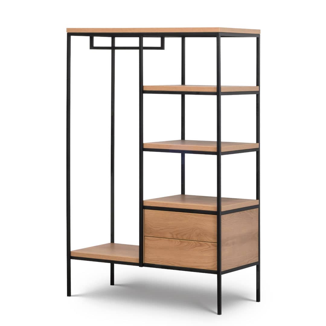 Loft Caramel Open System Wardrobe oak caramel