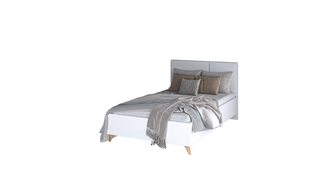 Mood MD-12 Bed Frame [EU Small Double] white