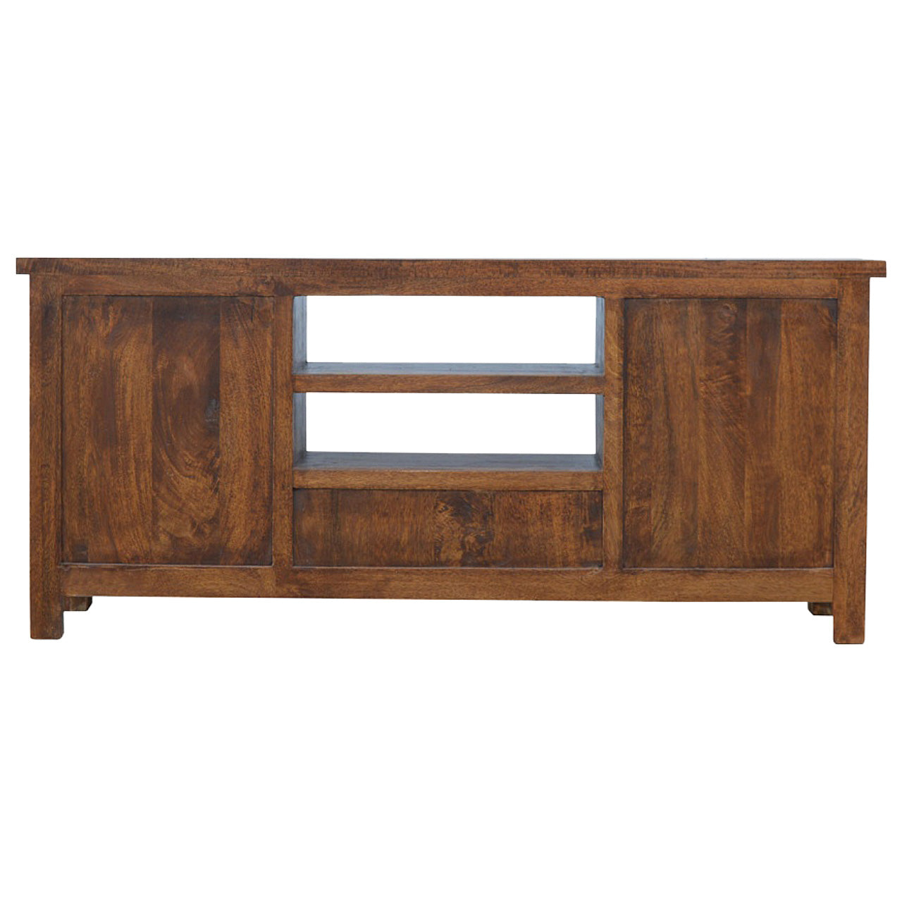 Solid Wood Media Unit 100%Solid Mango Wood