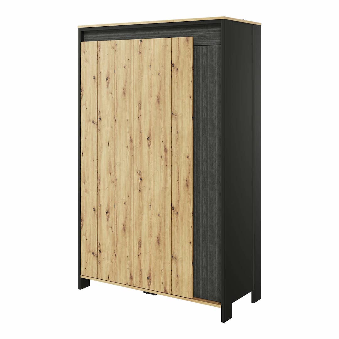 Spot SP-01 Hinged Wardrobe 123cm oak artisan